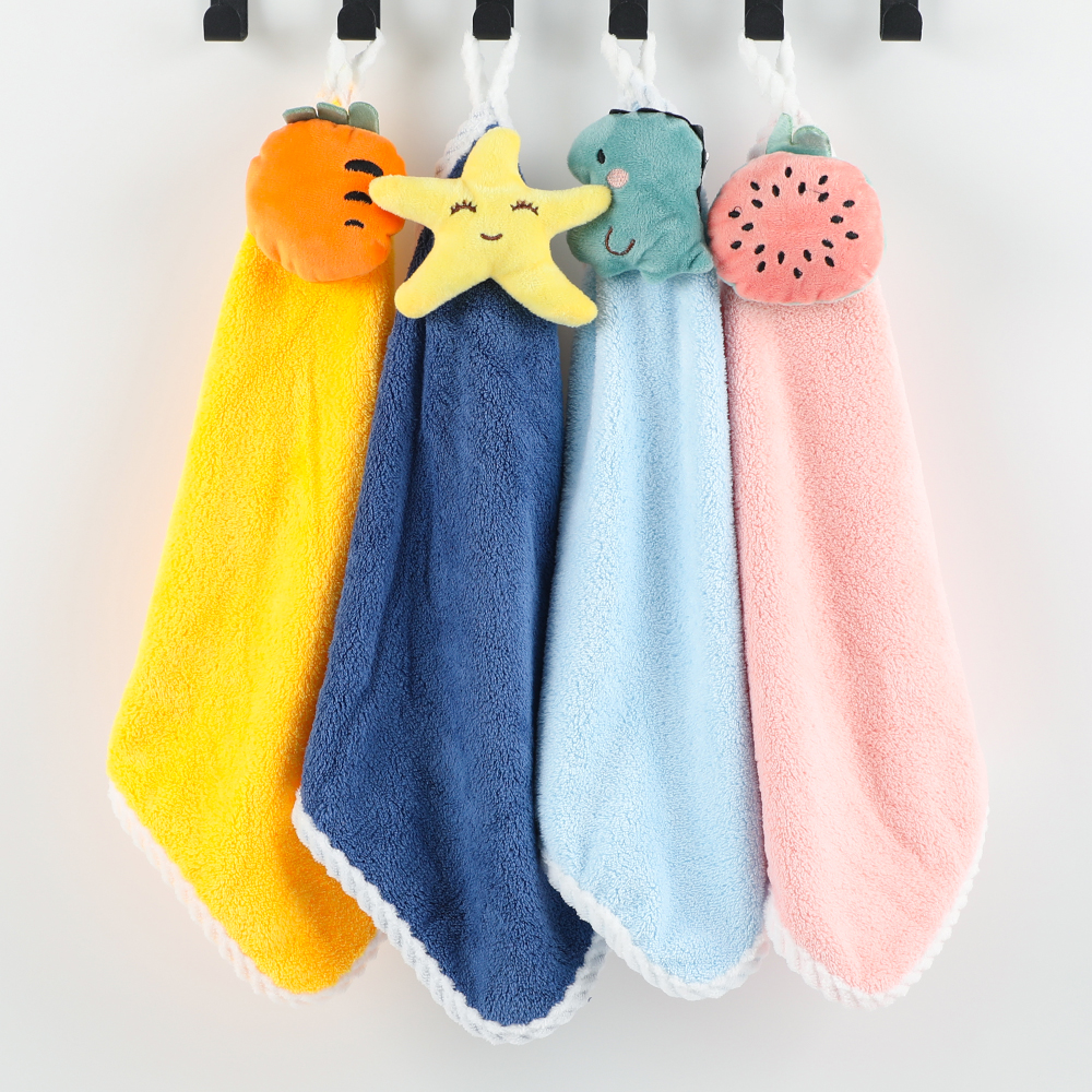 cartoon muppet hand towel