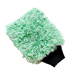 Peacock velvet car towel gloves