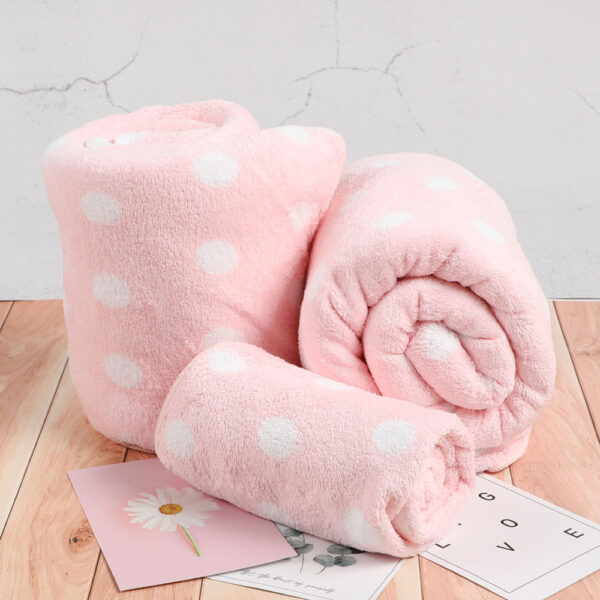 Coral fleece bath towel