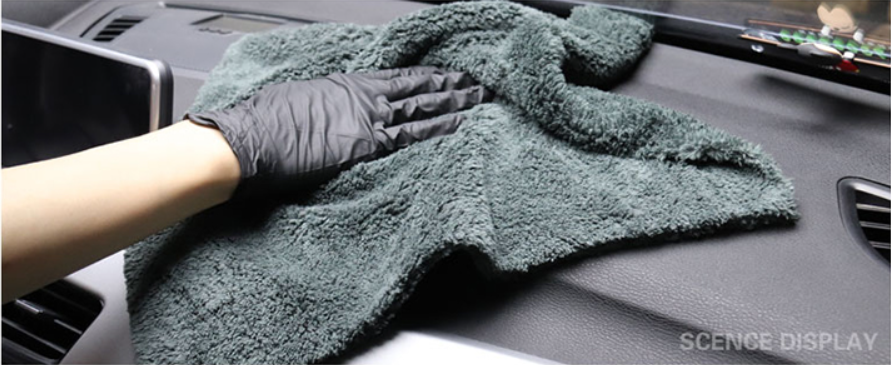 Microfiber drying towels for cars