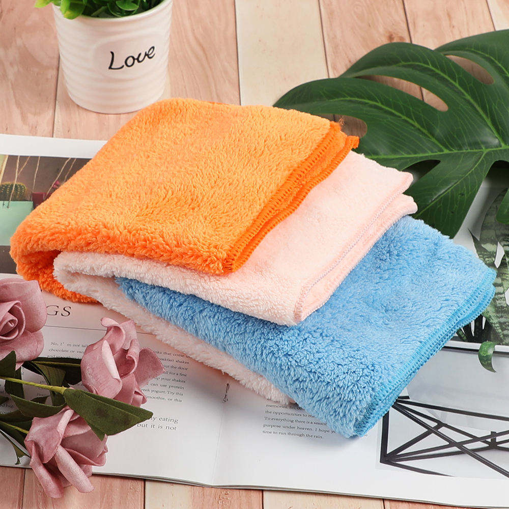 Coral fleece towel